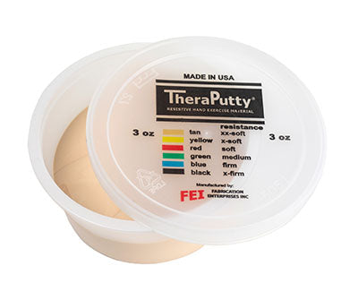 CanDo Theraputty Exercise Material - 3 oz - Blue - Firm