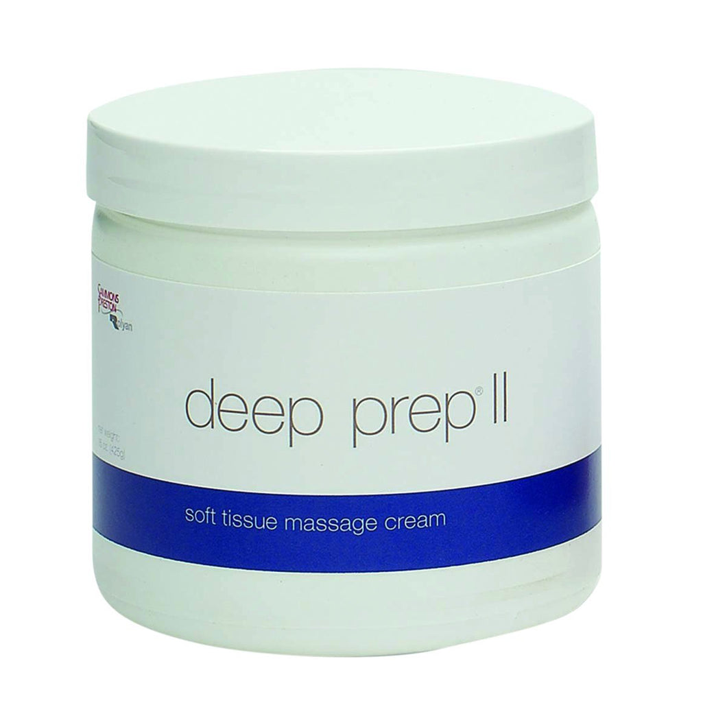 Deep Prep® Massage Cream - II cream, 15 oz jar