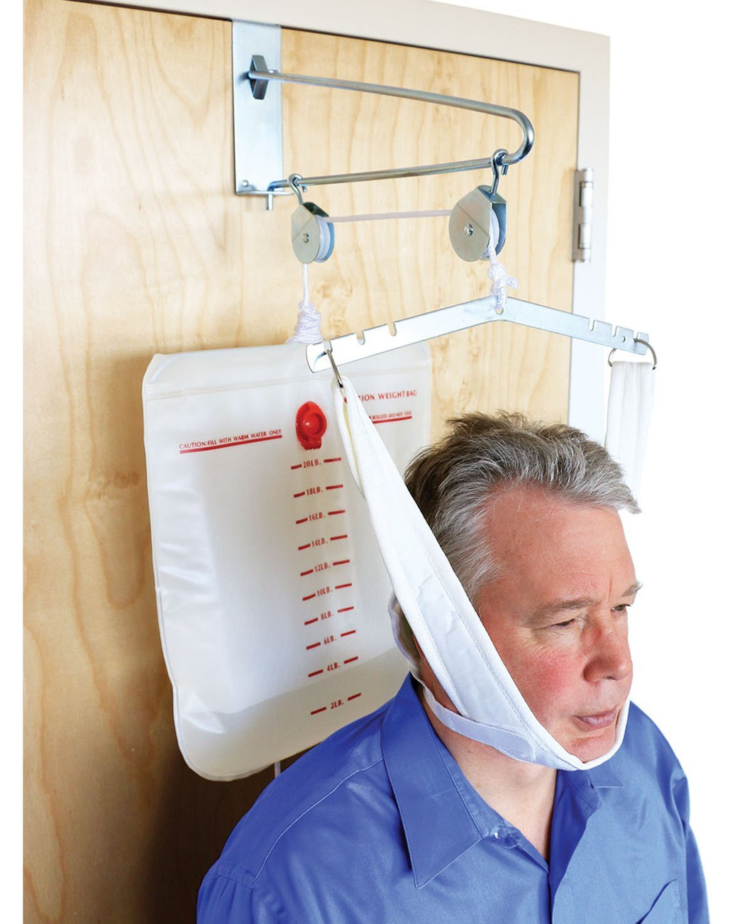 Fabtrac™ Overdoor Cervical Traction with Head Halter